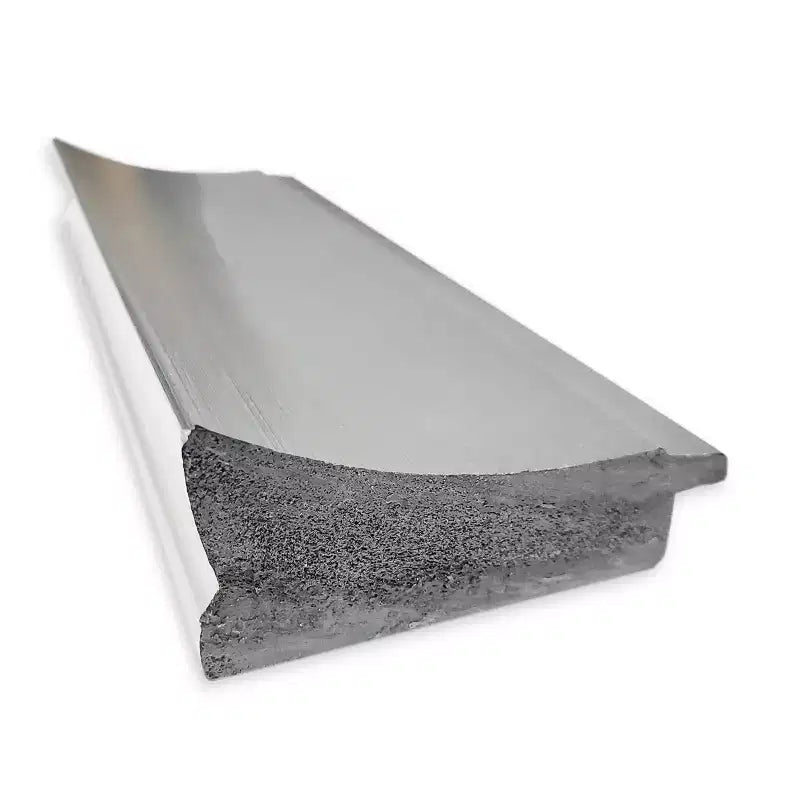 Polished Nickel Frame Wall Mirror - 40 x 28 Inch