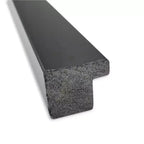 30" x 24" Nicht facettierter rechteckiger Badezimmerspiegel mit Rahmen, Jet Schwarz