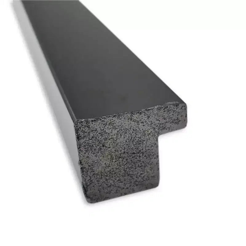 30" x 24" Non-Beveled Rectangle Framed Bathroom Wall Mirror, Jet Black