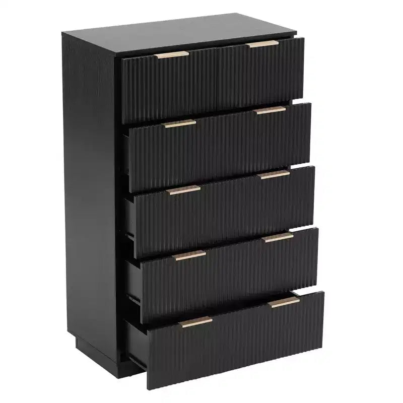 6-Drawer Dresser - MDF Storage Chest