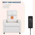 Elektrischer Relaxsessel mit Massage- und Heizfunktion