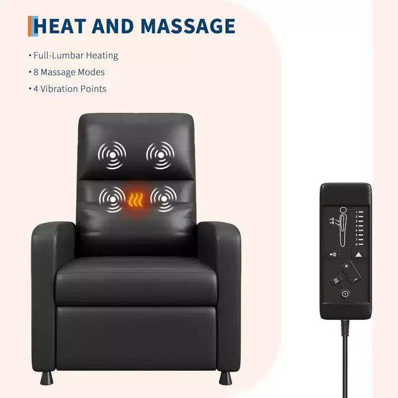 Elektrischer Relaxsessel mit Massage- und Heizfunktion