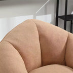 Sitzsack mit Schaumstofffüllung und Fußhocker