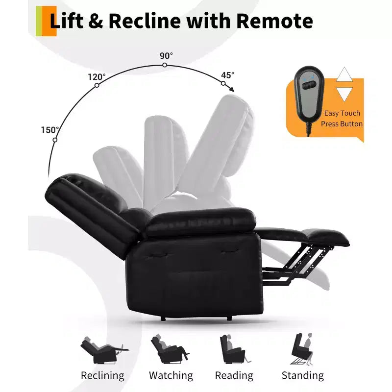 Elektrisches Relaxsofa mit Massage- und Lendenheizung