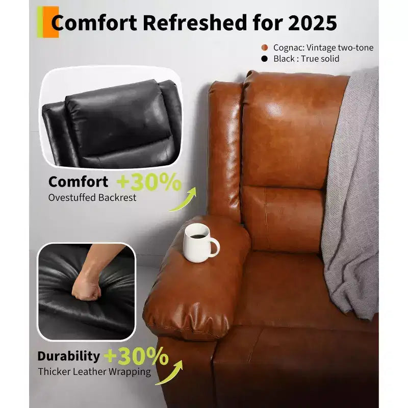 Elektrisches Relaxsofa mit Massage- und Lendenheizung