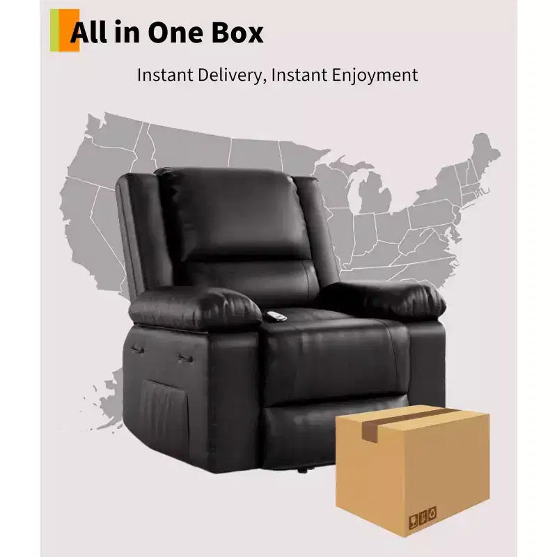 Elektrisches Relaxsofa mit Massage- und Lendenheizung