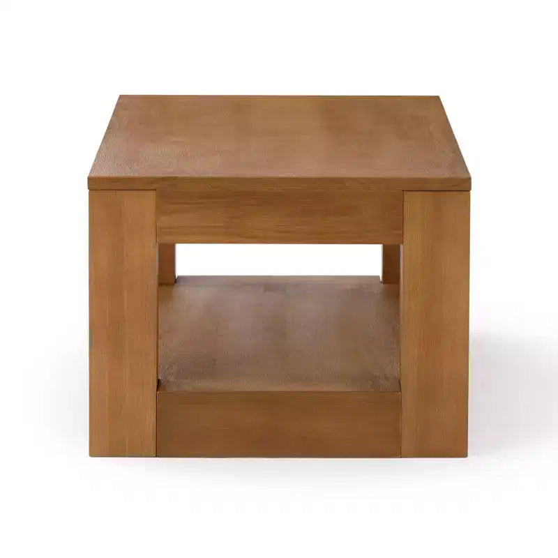 Rechteckiger Couchtisch mit unterem Regal, 48" x 24"