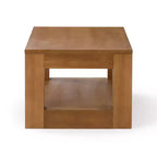 Rechteckiger Couchtisch mit unterem Regal, 48" x 24"