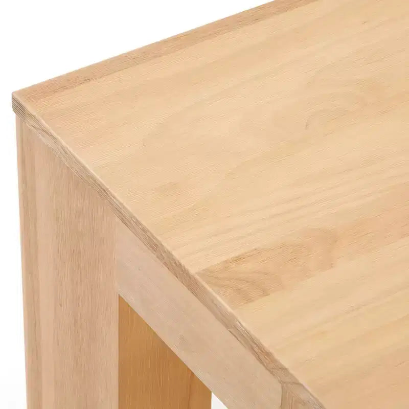 Rechteckiger Couchtisch mit unterem Regal, 48" x 24"