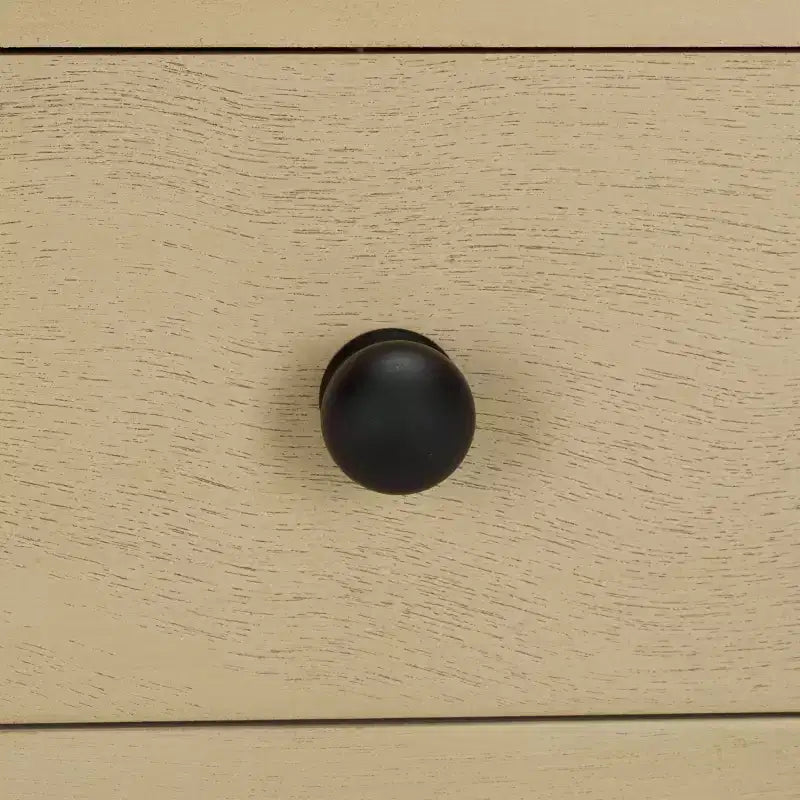 Tavolo consolle con 2 cassetti e ripiano aperto – Finitura naturale
