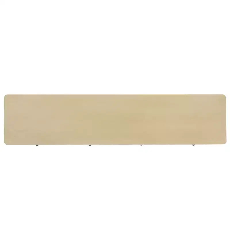 2-Drawer Console Table with Open Shelf – Natural Finish