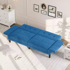89" Verwandlungs-Futon-Schlafsofa mit verstellbarer Rückenlehne und Armlehnen